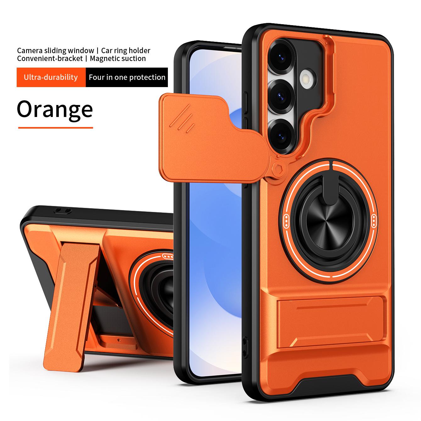 

Military Armor Camera Protector Phone Case For Samsung A56 A36 A26 A16 A37 A17 A55 A35 A15 For Magsafe Magnetic Fold Stand Cover Galaxy A55 5G