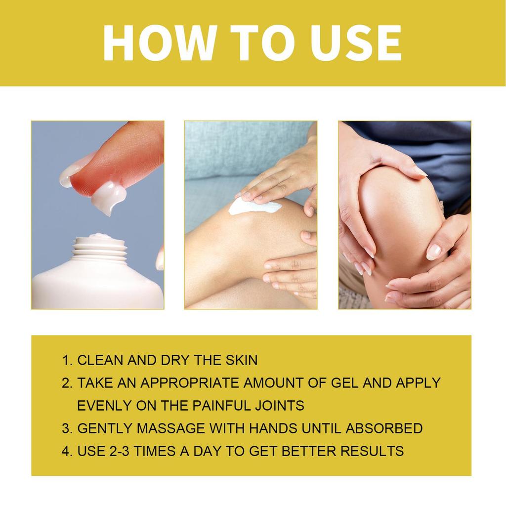 South Moon Joint Pain Gel Joint Pain Relief Shoulder & Neck Soreness Applicator Massage Care Gel