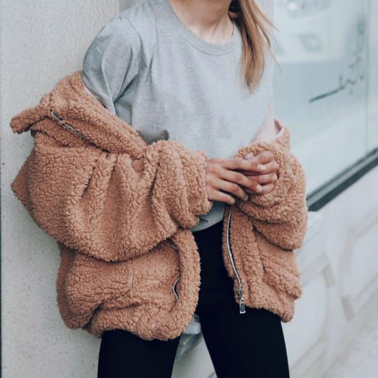 big fluffy sweater jacket