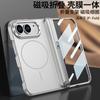 Magnetic Flip Phone Case IPhone Fold Full Coverage Hard Shell With Stand Support Wireless Charging Compatible