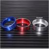 Wooeight 3Pc Car Interior Air Condition Knob Ring AC Control Switch Knob Sequ Trim Cover Fit for Subaru Forester XV -