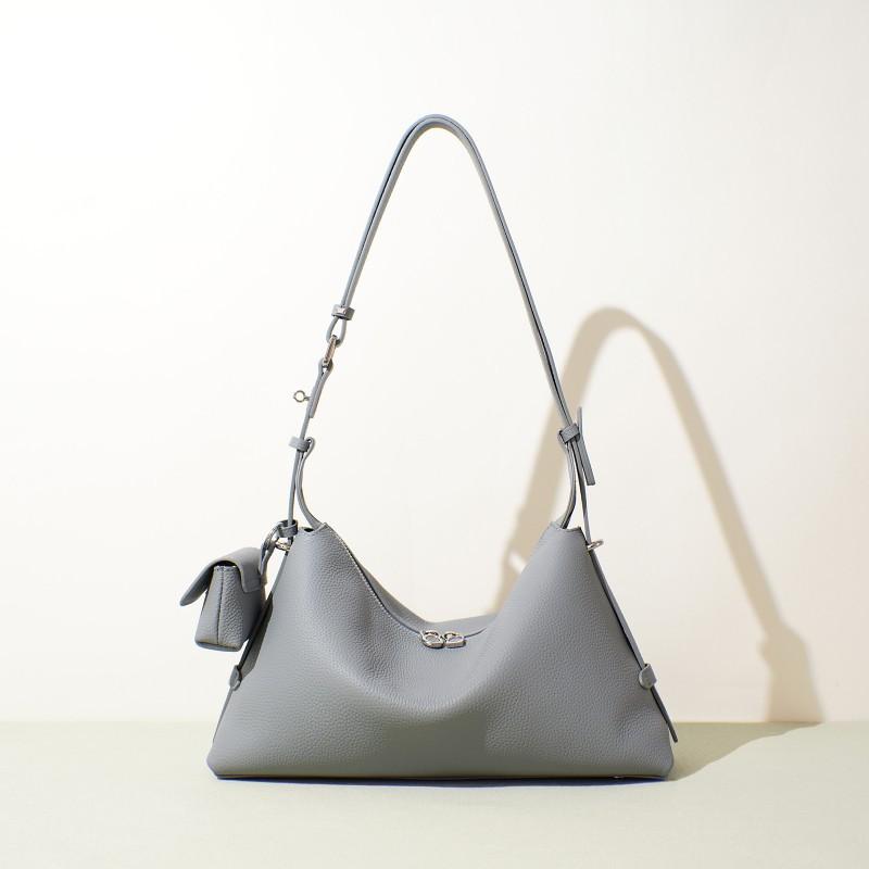 First Layer Leather Underarm Bag Casual New All-matching One-shoulder Commuting High-end Niche Handbag 2026