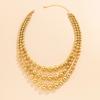 Exaggerated Acrylic CCB Ball Bead Chain Necklace for Women Gothic 2026 New Trendy Choker Neck Jewelry Steampunk Men