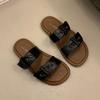 Mode Mode Damen Hausschuhe Hohe Qualität Damen Schuhe Vintage Urlaub Römische Sandalen Sommer Flache Schuhe Vielseitig Pantufa Femininas