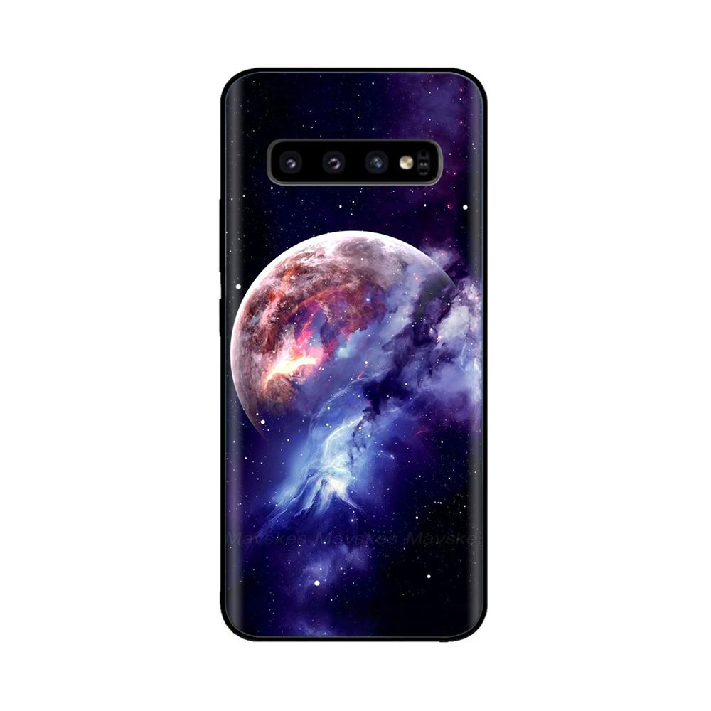 For Samsung S10 Plus Case S10 Silicone Fashion Back Cover Cases For Samsung Galaxy S10 S10E S 10 S10plus Protective Back Cover