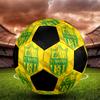 FC Nantes Indoor Soccer Ball Colorful Machine Stitched PVC Size 5 Team Training Competition Ready Durable High-Bounce Cool Sports Gift