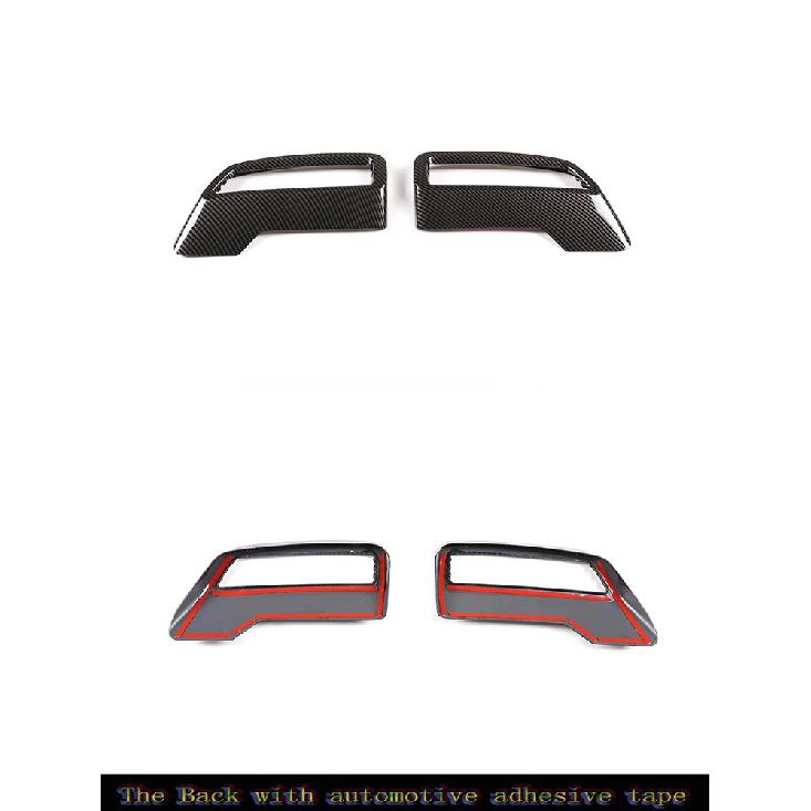 For Peugeot 3008 4008 5008 2017-22 Car Rear Exhaust Tail Pipe Muffler End Pipe Decoration Cover ABS Silver Exterior Accessories
