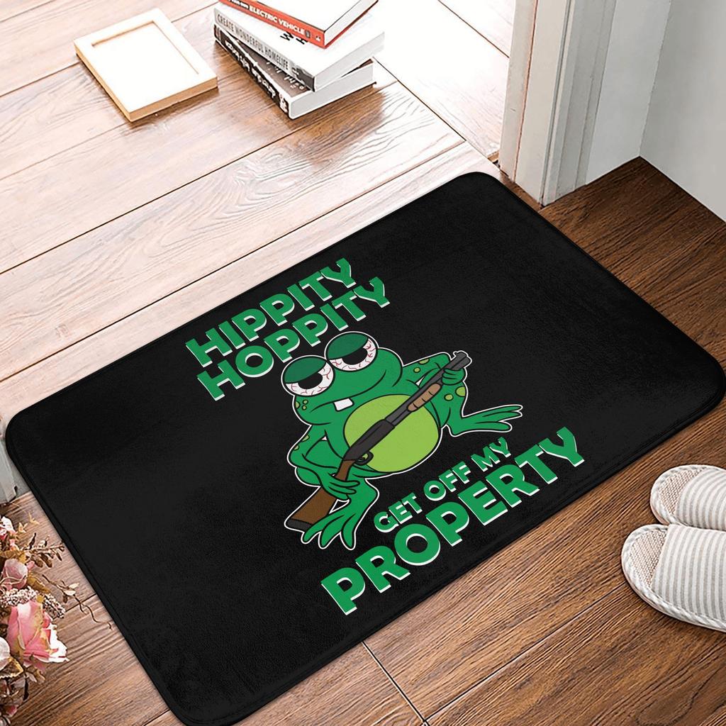 Happy Frog Doormat Mat Anti-Slip  Kitchen Bath Living Room Rug Carpet 40*60cm