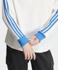ADIDAS 3S Satin Long Sleeve Tee - White:Blue / Ir6100