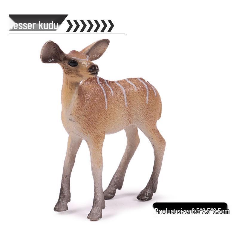 Children's Cognitive Animal Model Toy - Donkey Foal & Zebra Ornament
