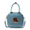 Neue trendige Mode lässig vielseitig Handtrage kleine quadratische Tasche Schulter Umhängetasche Damentasche Nische Handtasche