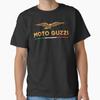 Moto Guzzi Orel Logo Samolepicí Znak Italský Motocykl Unisex Tričko