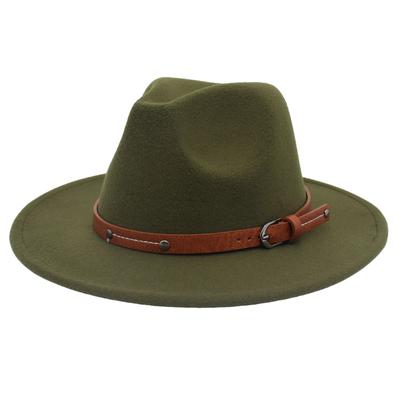 Top Hat Clothing Store Cashmere Jazz Hat Hat Belt Accessories Spring And Autumn Felt Hat