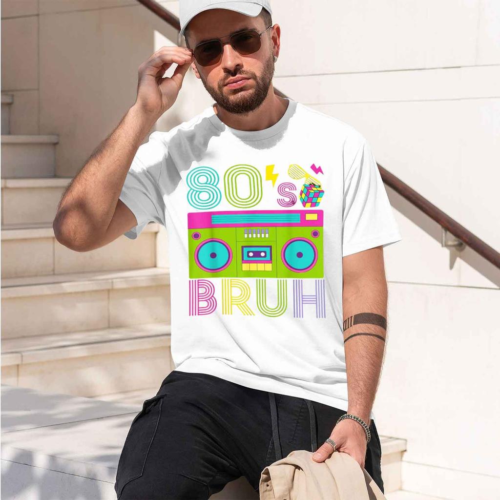 Costume Unisex 80s Ild Unisex Tshirt 2026 New Model Shortsleeve Crewneck Tshirt Classic Casual Multiple Colors And Sizes For Dail