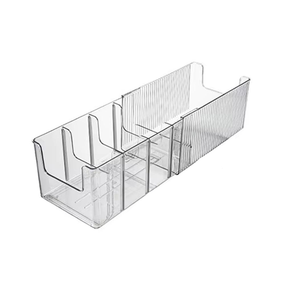 Transparent Expandable Storage Box Plastic Spice Storage Box Medicine Storage Box  Bathroom