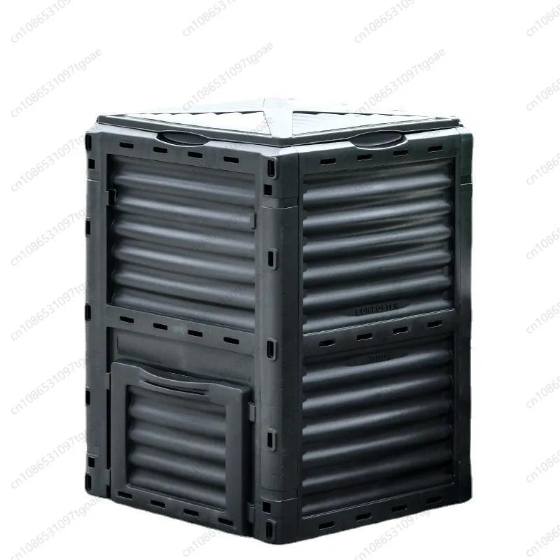 M cross-border 300L compost bucket garden leaf collection plastic fermentation box yard  bucket food waste box