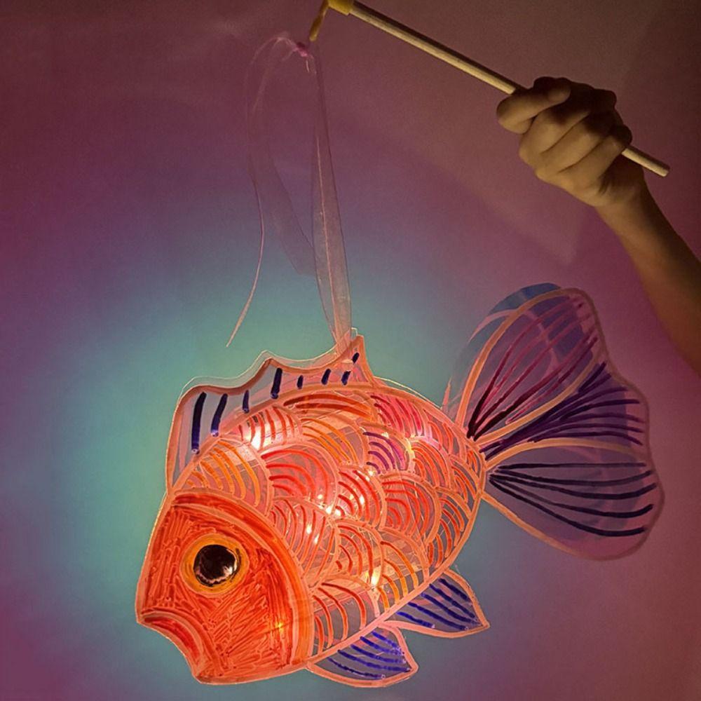 

Simulation Mid-Autumn Glowing Lanterns PVC Handheld Lanterns Children s Gift Style A
