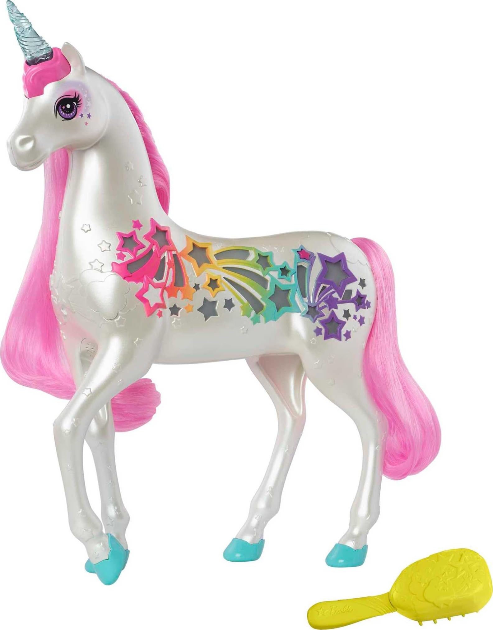 

Barbie Sparkly Unicorn Doll GFH60 розовый