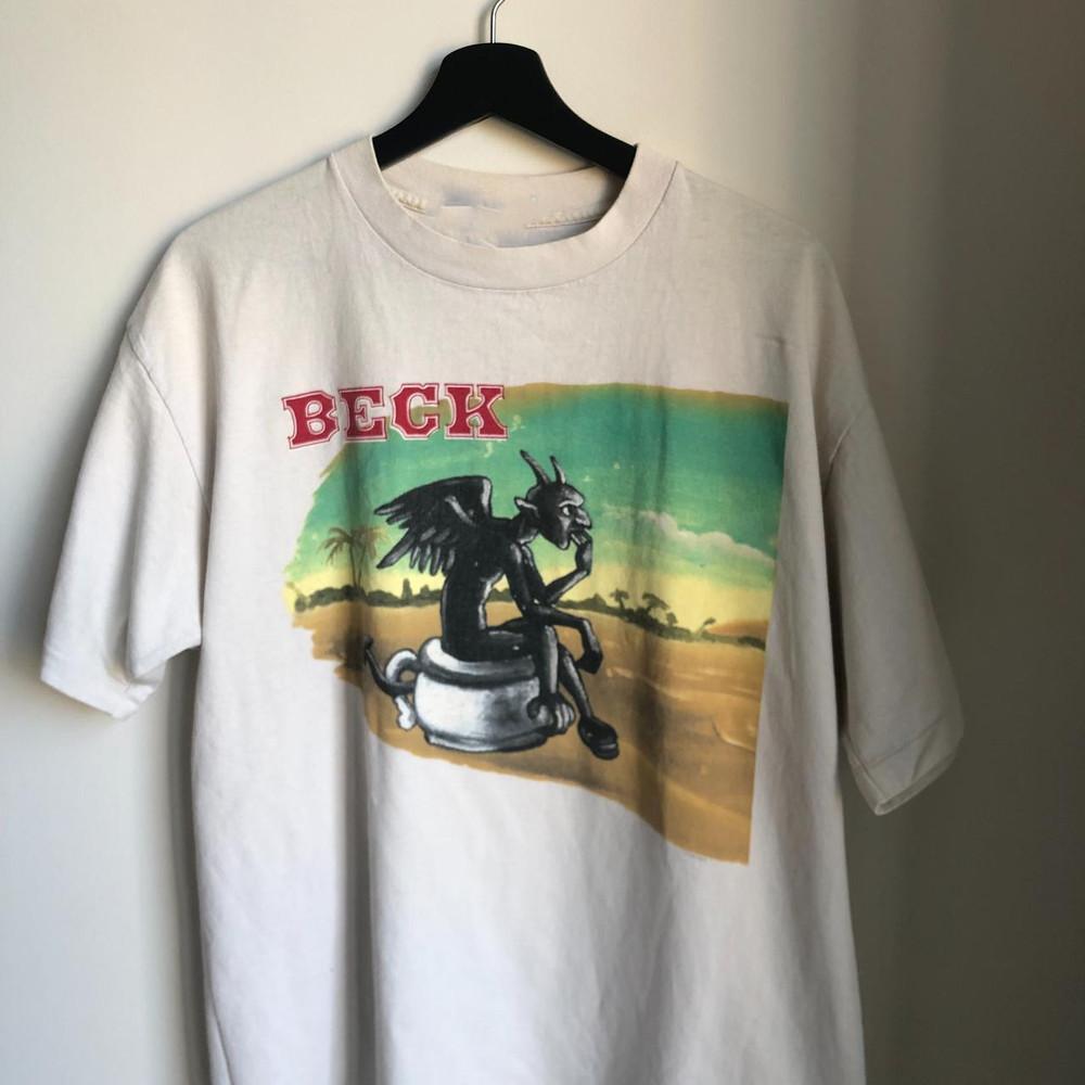 Rare! Beck Hansen T-shirt Fan Heavy Cotton unisex All Size SG189  Unisex T-Shirt XL