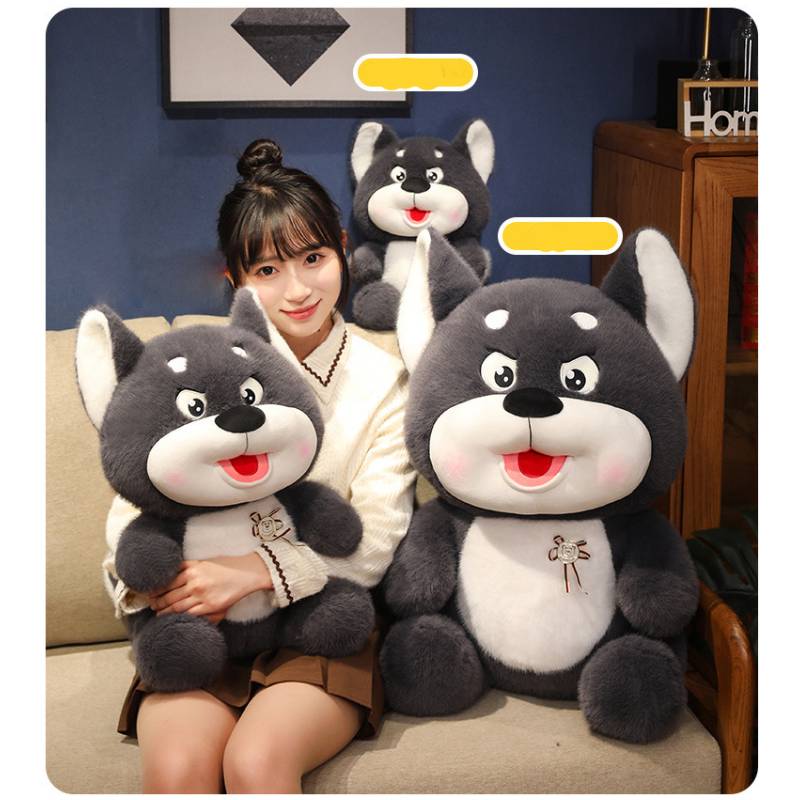 Husky Cartoon Plush Toy Fashion Cute Cute Dog Children Birthday Holiday Gift