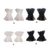 Wrist Pleated Organ Oversleeve Tulle Fingerless Lace Sleeve Emptiness Fakes Cuffs Clothing Accessories