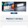 2pcs Car Canbus Error-Free Led License Number Plate Lights White For Kia Optima K5 Optima Hybrid Sportage Proceed GT Soul SK3