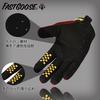 FASTGOOSE Motorcycle Gloves, Smartphone Compatible, Bicycle Gloves, Spring, Summer, Autumn, Breathable, Sweat Absorbent, Durable,
