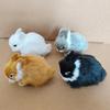 Simulation Rabbit Doll Cute Bunny Statue Cute Animal Art Ornaments for Children Day Kid Girl Boys Present Gift