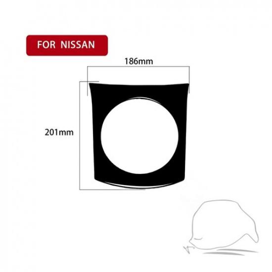 Piano Black Interior Gear Shift Panel Outside Sticker For Nissan 350Z 2003-2009