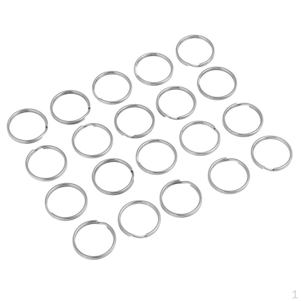 

Набор из 20 маленьких брелоков для ключей 1.4x20mm