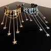 Korean Ins Star Fringe Open Bangles for Women Temperament Arm Chain Spice Sweet Cool Wind Y2k Fashion Hand Jewelry Goth Girl