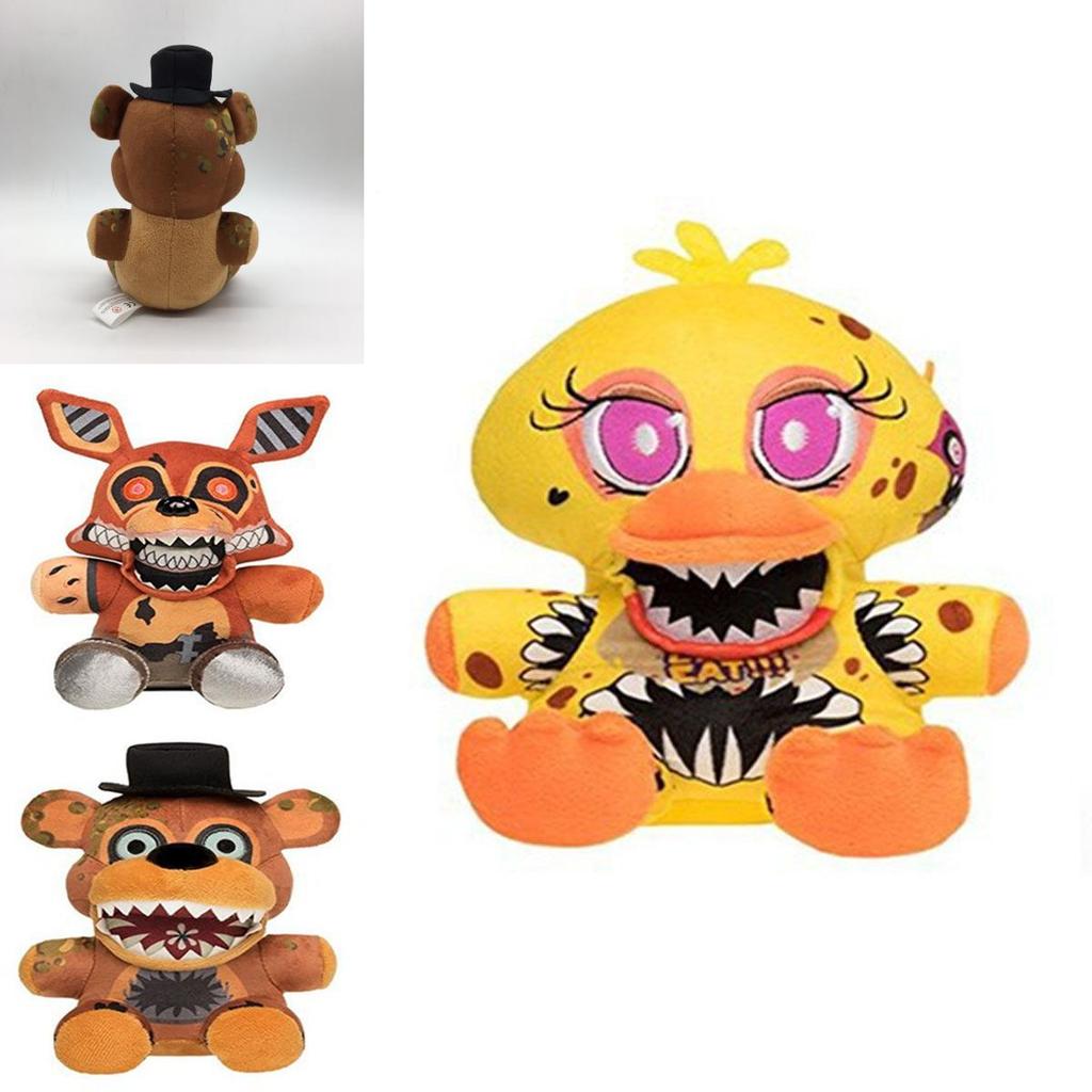 Five Nights At Freddy's Plush Toy Soft Stuffed Animal Chica Bonny Foxy Kids Gift 18cm