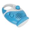 AM FM Portable Radio Portable Hook Type Waterproof Broadcast Music Shower Speaker Radio Blue