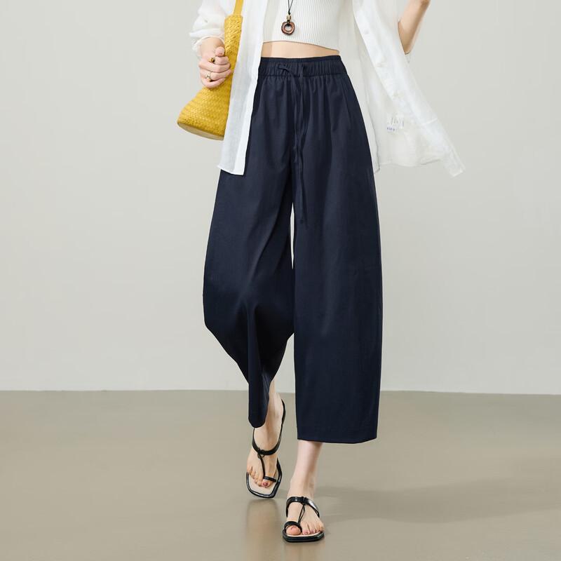 ESE-Y Women s Sun Protection High-Waist Harem Cropped Pants 32