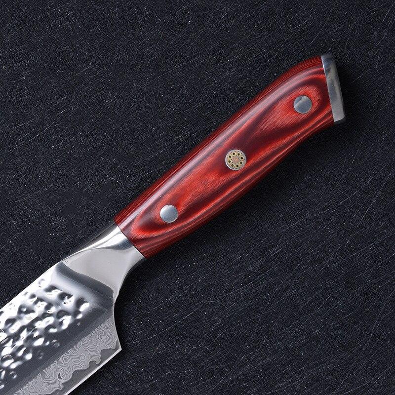 8 inç Şam Bıçağı Profesyonel Şef Bıçağı 67 kat Şam Çelik Mutfak Bıçakları