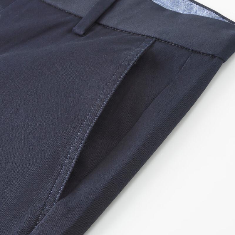 FIRS Men's DP Wrinkle-Free Cotton Straight-Leg Casual Pants