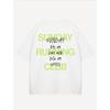 Klub Biegowy Niedzielny Koszulka Unisex Łatwy Bieg Harmonogram Kawy Graficzna Koszulka Streetwear Oversize Krótki Rękaw Codzienny Top