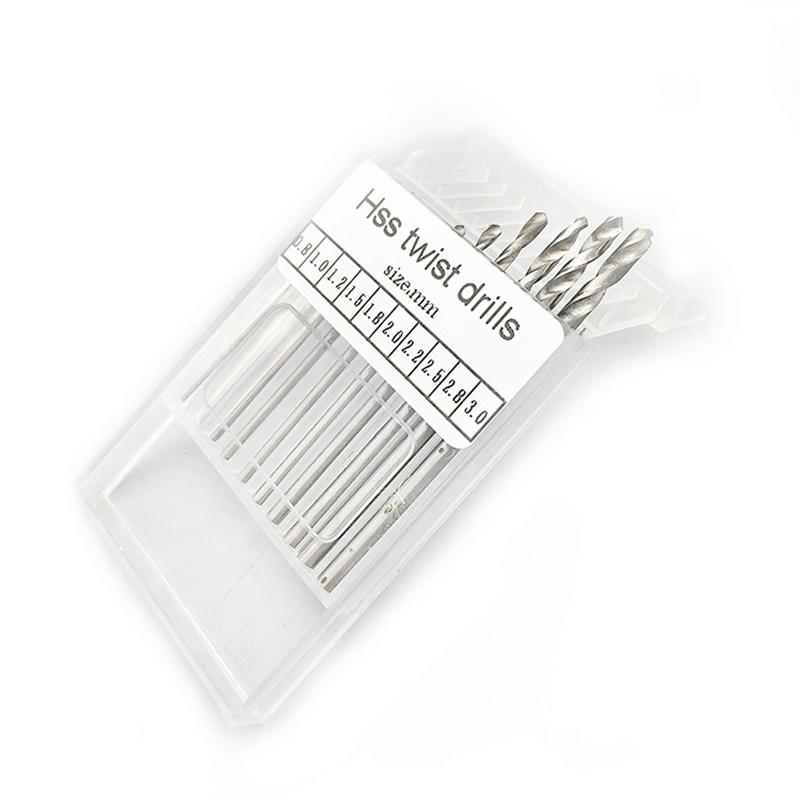 Set de burghie pentru lemn, mini set, burghiu manual cu spirală din oțel de mare viteză, pentru prelucrarea lemnului, găurit rotativ, DIY, meșteșuguri, set de instrumente manuale pentru menghină cu pin