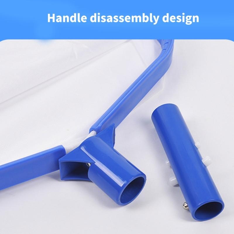 Pool Skimmer Net Rake Deeper Net Mesh Pool Net for Cleaner Leaves Debris Swimming Pool Skimming Leaf Removal Pocket