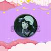 Kurisu Makise Mayuri Shiina Rintaro Okabe Cartoon Round Badge Anime Steins Gate Brooch Clothing Backpack Accessories Lapel Pins