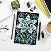 Special Shaped Xmas Diamond Painting Journal Notebook Diamond Painting Diary Book 50 Pages Crystal Notepad Sketchbook for Adults