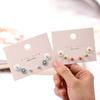 New ceramic jewelry, cute and fresh earrings, ear piercing care, no need to remove earrings when sleeping, gift for female students, steel pins