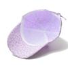 Northwood Pressed Pleated Bubble Floral Baseball Cap Women's Lace Beaded Flower Sunscreen Hats Sunshade Breathable Cap for Women