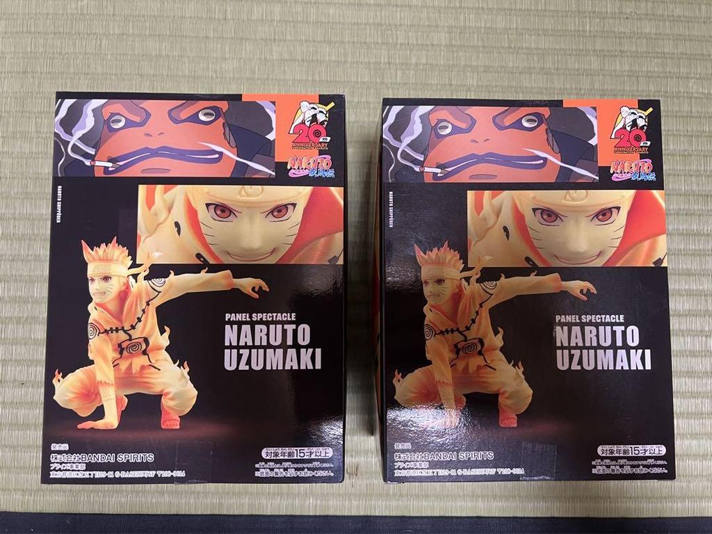 [USED] NARUTO UZUMAKI PANEL SPECTACLE 2pcs