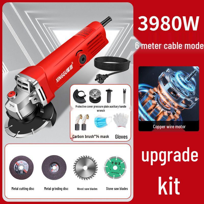 High-Power Multifunctional Angle Grinder and Polisher