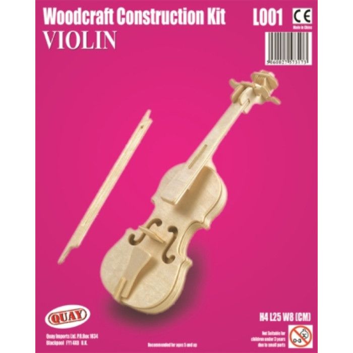 Maquette en bois Violon