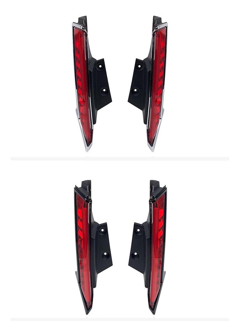 Qashqai 2014-2023 Heck Säulenleuchten LED Sequentielle Blinker & Brems Stoßstangenleuchten