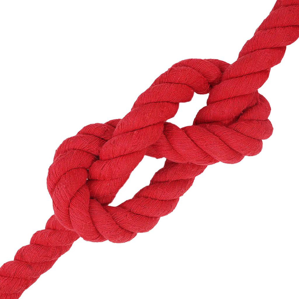 Red Rope 4 x 4 x 500 cm Cotton