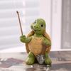 Resin Incense Holder Waterproof Sunproof Decorative Small Turtle Figurine Garden Balcony