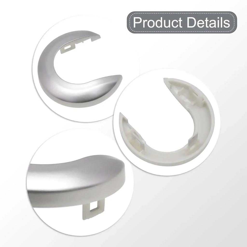 1pcs Cars Interior Doors Handles Covers For Nissan For Versa 2007-2012  For Nissan For Tiida 2005-2010 Cars Accessories